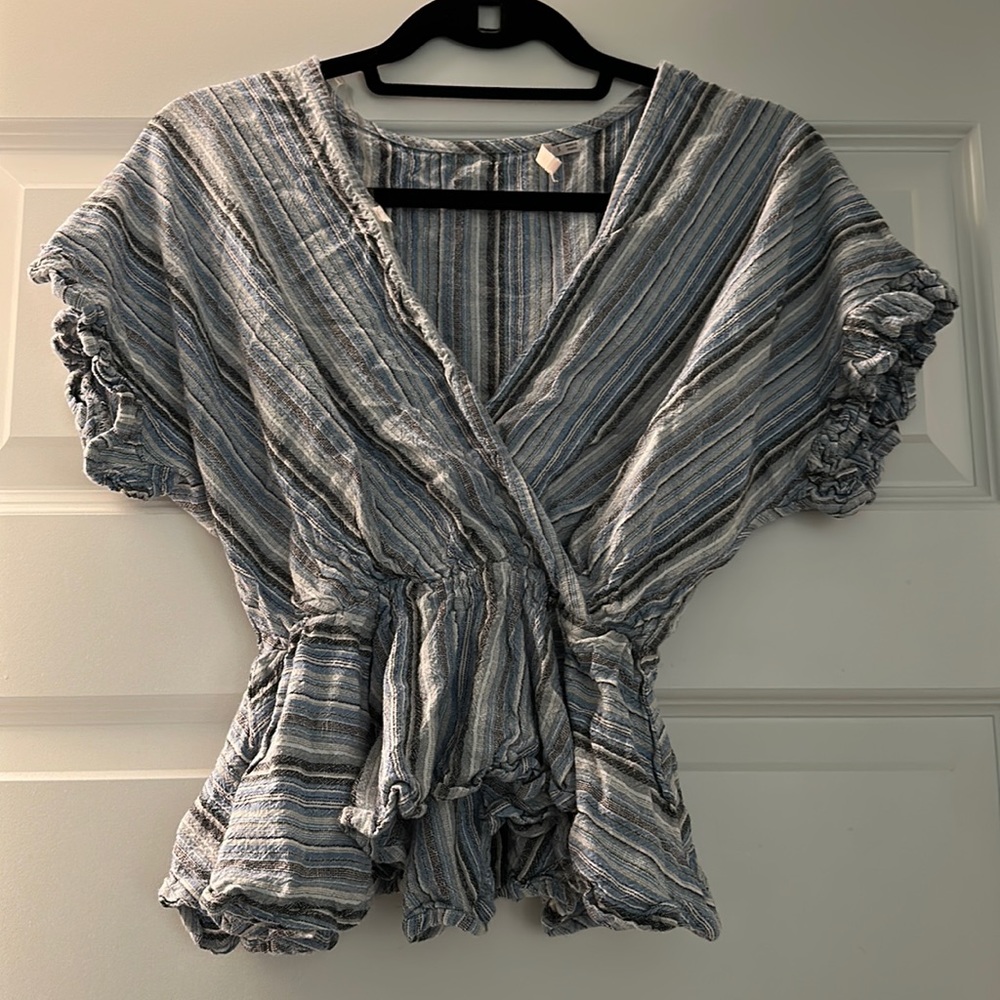 Mi Ami Peplum Top